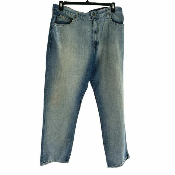 Vintage Calvin Klein Jeans Men's Sz 40X30 Straight Leg Medium Wash Denim - Picture 1 of 8